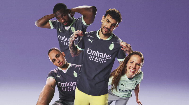 WELCOME TO MILAN(ISMO): AC MILAN & PUMA SVELANO IL THIRD KIT 2024/25